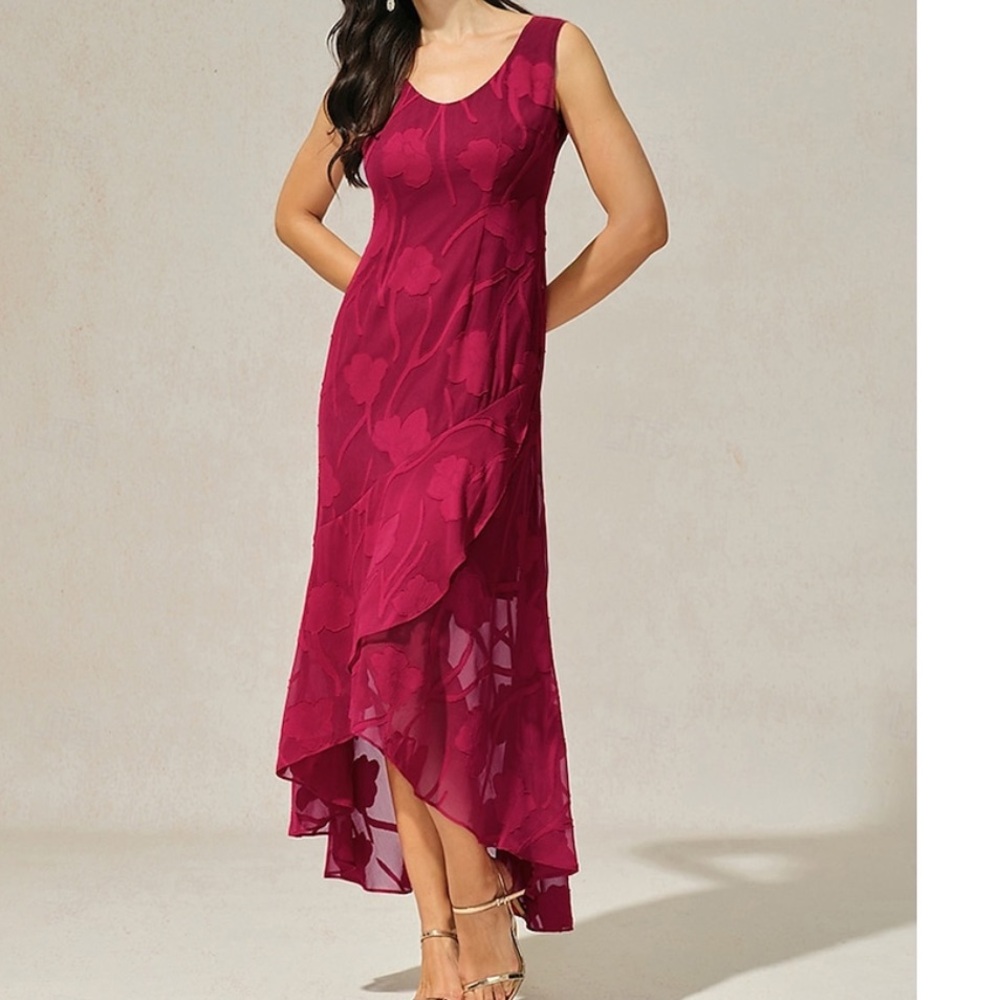 FLORAL MAXI DRESS + SHRUG - Picture 6 of 8